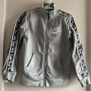 Gray Nike Boys' Toddler Tricot Jacket
